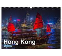 Calendrier 2027 · US Version · Hong Kong - Paysages urbains | Hong Kong sous différents angles · DIN A3 paysage · CALVENDO Calendrier mural