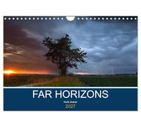 Calendrier 2027 · US Version · Horizons lointains | Un voyage en images à travers les paysages enchanteurs de l'Europe · DIN A4 paysage · CALVENDO Calendrier mural