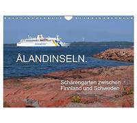 Calendrier 2027 · US Version · Îles Åland. Archipel situé entre la Finlande | et la Suède · Les îles Åland : une région autonome de la Finlande · DIN A4 paysage · CALVENDO Calendrier mural
