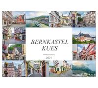 Calendrier 2027 · US Version · Impressions de Bernkastel-Kues | Une sélection ingénieuse des plus beaux motifs photographiques de… · DIN A3 paysage · CALVENDO Calendrier mural