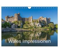 Calendrier 2027 · US Version · Impressions du Pays de Galles | Découvrez l'histoire qui se cache derrière les hautes haies · DIN A4 paysage · CALVENDO Calendrier mural