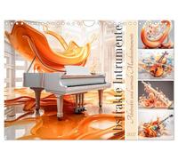 Calendrier 2027 · US Version · Instruments abstraits | Les instruments abstraits sont des outils ou des supports qui n'existent pas… · DIN A4 paysage · CALVENDO Calendrier mural
