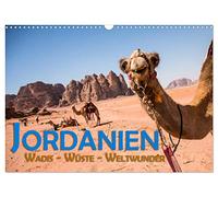 Calendrier 2027 · US Version · Jordanie - Wadis - Désert | Merveilles du monde · Tout l'Orient réuni dans un seul pays · DIN A3 paysage · CALVENDO Calendrier mural