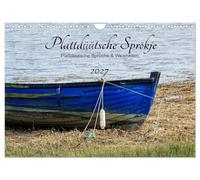 Calendrier 2027 · US Version · Journées de la langue bas-allemande 2027 | Les proverbes et les maximes en bas-allemand nous accompagnent également au… · DIN A4 paysage · CALVENDO Calendrier mural