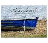 Calendrier 2027 · US Version · Journées de la langue bas-allemande 2027 | Les proverbes et les maximes en bas-allemand nous accompagnent également au… · DIN A3 paysage · CALVENDO Calendrier mural