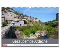Calendrier 2027 · US Version · La charmante Ardèche | Rivières, montagnes, gorges et beaux villages… L'Ardèche enchante tout le monde · DIN A3 paysage · CALVENDO Calendrier mural