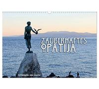 Calendrier 2027 · US Version · La charmante Opatija | Impressions de cette charmante station balnéaire au bord de la mer Adriatique · DIN A3 paysage · CALVENDO Calendrier mural