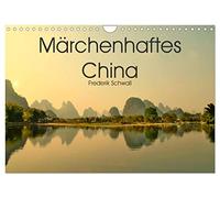 Calendrier 2027 · US Version · La Chine fabuleuse | Des paysages fantastiques et des lieux chargés de tradition dans l'Empire du… · DIN A4 paysage · CALVENDO Calendrier mural
