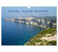 Calendrier 2027 · US Version · La Corse, l'île de beauté | Une île de rêve en Méditerranée, qui nous accueille avec ses hautes montagnes… · DIN A4 paysage · CALVENDO Calendrier mural