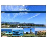 Calendrier 2027 · US Version · La Corse : une beauté sauvage | La Corse, à la fois sauvage et magnifique · DIN A3 paysage · CALVENDO Calendrier mural