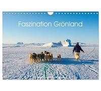 Calendrier 2027 · US Version · La fascination du Groenland | Paysages et vie dans l'Arctique · DIN A4 paysage · CALVENDO Calendrier mural