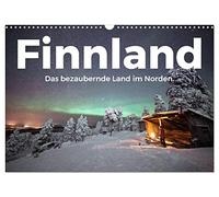 Calendrier 2027 · US Version · La Finlande - le pays enchanteur du Nord | Rejoignez-nous pour un incroyable voyage de découverte de la Finlande · DIN A3 paysage · CALVENDO Calendrier mural