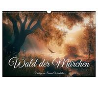 Calendrier 2027 · US Version · La forêt des contes de fées | Des photos de la forêt enchantée : de la fantaisie à la rêverie · DIN A3 paysage · CALVENDO Calendrier mural