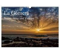 Calendrier 2027 · US Version · La Gomera : soleil, mer et volcans | Détendez-vous et ralentissez le rythme sur l'île verte des Canaries · DIN A3 paysage · CALVENDO Calendrier mural