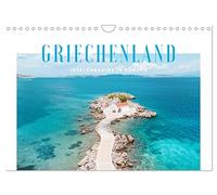 Calendrier 2027 · US Version · La Grèce : une île paradisiaque en Europe | Les plus belles photos des îles grecques · DIN A4 paysage · CALVENDO Calendrier mural