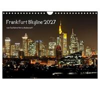 Calendrier 2027 · US Version · La ligne d'horizon de Francfort par Petrus | Bodenstaff · La ligne d'horizon de Francfort vue depuis différents endroits de… · DIN A4 paysage · CALVENDO Calendrier mural