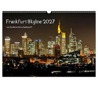 Calendrier 2027 · US Version · La ligne d'horizon de Francfort par Petrus | Bodenstaff · La ligne d'horizon de Francfort vue depuis différents endroits de… · DIN A3 paysage · CALVENDO Calendrier mural