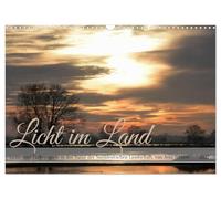 Calendrier 2027 · US Version · La lumière à la campagne | Jeux de lumière et de couleurs dans la nature des paysages du nord de… · DIN A3 paysage · CALVENDO Calendrier mural