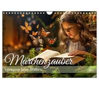 Calendrier 2027 · US Version · La magie des contes de fées | Des mondes enchantés · Plongez dans les univers enchanteurs des contes de fées · DIN A4 paysage · CALVENDO Calendrier mural