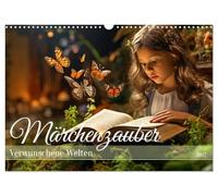 Calendrier 2027 · US Version · La magie des contes de fées | Des mondes enchantés · Plongez dans les univers enchanteurs des contes de fées · DIN A3 paysage · CALVENDO Calendrier mural