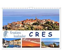 Calendrier 2027 · US Version · La magie des îles croates : Cres | L'île des oliveraies et des vautours fauves · DIN A4 paysage · CALVENDO Calendrier mural