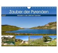 Calendrier 2027 · US Version · La magie des Pyrénées - Randonnées dans les | Pyrénées-Orientales · Les Pyrénées constituent un terrain de randonnée idéal… · DIN A4 paysage · CALVENDO Calendrier mural