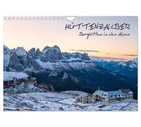 Calendrier 2027 · US Version · La magie des refuges : les refuges de | montagne dans les Alpes · Romance et refuge dans les refuges de haute montagne · DIN A4 paysage · CALVENDO Calendrier mural