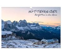 Calendrier 2027 · US Version · La magie des refuges : les refuges de | montagne dans les Alpes · Romance et refuge dans les refuges de haute montagne · DIN A3 paysage · CALVENDO Calendrier mural
