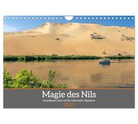 Calendrier 2027 · US Version · La magie du Nil | La magie du Nil baignée d'une lumière dorée · DIN A4 paysage · CALVENDO Calendrier mural