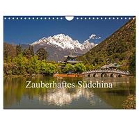 Calendrier 2027 · US Version · La magie du sud de la Chine | Des images impressionnantes de l'Empire du Milieu · DIN A4 paysage · CALVENDO Calendrier mural