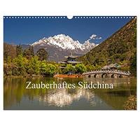 Calendrier 2027 · US Version · La magie du sud de la Chine | Des images impressionnantes de l'Empire du Milieu · DIN A3 paysage · CALVENDO Calendrier mural
