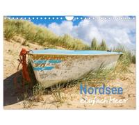 Calendrier 2027 · US Version · La mer du Nord : tout simplement la mer | Impressions photographiques de la côte de la mer du Nord · DIN A4 paysage · CALVENDO Calendrier mural