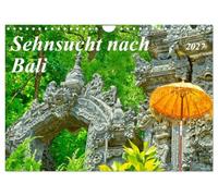 Calendrier 2027 · US Version · La nostalgie de Bali | Les temples enchanteurs et la nature de l'Indonésie · DIN A4 paysage · CALVENDO Calendrier mural