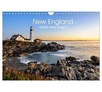 Calendrier 2027 · US Version · La Nouvelle-Angleterre : la diversité d'une | région · Un voyage à travers la Nouvelle-Angleterre · DIN A4 paysage · CALVENDO Calendrier mural