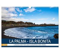 Calendrier 2027 · US Version · La Palma - Isla Bonita - Paysages des îles | Canaries · Les paysages de l'île canarienne de La Palma : volcans, dragonniers… · DIN A3 paysage · CALVENDO Calendrier mural