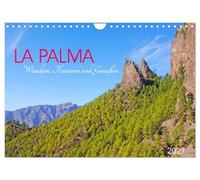 Calendrier 2027 · US Version · La Palma. Randonnées, balades et moments de | détente · L'île des Canaries la plus récente sur le plan géologique et la plus… · DIN A4 paysage · CALVENDO Calendrier mural