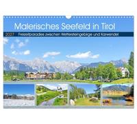 Calendrier 2027 · US Version · La pittoresque ville de Seefeld, dans le | Tyrol · La région olympique de Seefeld tout au long de l'année · DIN A3 paysage · CALVENDO Calendrier mural