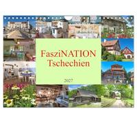 Calendrier 2027 · US Version · La République tchèque : une destination | fascinante · La République tchèque, un pays riche en histoire et en culture… · DIN A4 paysage · CALVENDO Calendrier mural