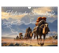 Calendrier 2027 · US Version · La Route de la Soie historique | Un voyage haut en couleur à travers certaines régions situées le long de… · DIN A4 paysage · CALVENDO Calendrier mural