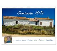 Calendrier 2027 · US Version · La Sardaigne… quand un voyage touche l'âme | Les plus beaux moments d'un circuit le long de la côte · DIN A3 paysage · CALVENDO Calendrier mural