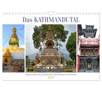 Calendrier 2027 · US Version · La vallée de Katmandou | Photos d'une région du Népal extrêmement riche en histoire, mais aussi d'une… · DIN A4 paysage · CALVENDO Calendrier mural