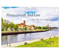 Calendrier 2027 · US Version · La ville hanséatique d'Anklam | La porte d'entrée vers l'île d'Usedom · Cette charmante petite ville est située… · DIN A4 paysage · CALVENDO Calendrier mural