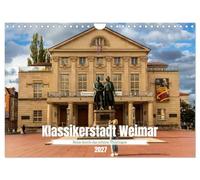 Calendrier 2027 · US Version · La ville historique de Weimar | un voyage à travers la magnifique Thuringe · Weimar : culture, histoire et… · DIN A4 paysage · CALVENDO Calendrier mural