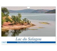Calendrier 2027 · US Version · Lac du Salagou - Un joyau du sud-ouest de la | France · Une balade autour du lac du Salagou · DIN A4 paysage · CALVENDO Calendrier mural