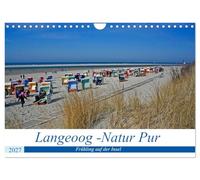 Calendrier 2027 · US Version · Langeoog - Nature à l'état pur | Au printemps, l'île est un lieu magique, un espace infini aux magnifiques… · DIN A4 paysage · CALVENDO Calendrier mural