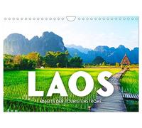 Calendrier 2027 · US Version · Laos - Hors des sentiers battus | Une nature incroyable et préservée · DIN A4 paysage · CALVENDO Calendrier mural
