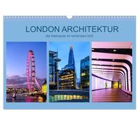 Calendrier 2027 · US Version · L'architecture londonienne | la métropole sous son plus beau jour · DIN A3 paysage · CALVENDO Calendrier mural
