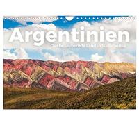 Calendrier 2027 · US Version · L'Argentine: ce pays enchanteur d'Amérique | du Sud · Douze magnifiques photos d'Argentine · DIN A4 paysage · CALVENDO Calendrier mural