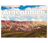Calendrier 2027 · US Version · L'Argentine: ce pays enchanteur d'Amérique | du Sud · Douze magnifiques photos d'Argentine · DIN A3 paysage · CALVENDO Calendrier mural