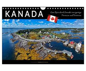 Calendrier 2027 · US Version · Le Canada : un voyage à la découverte des | provinces et territoires uniques du Canada · Le Canada, un pays de rêve, dont… · DIN A4 paysage · CALVENDO Calendrier mural